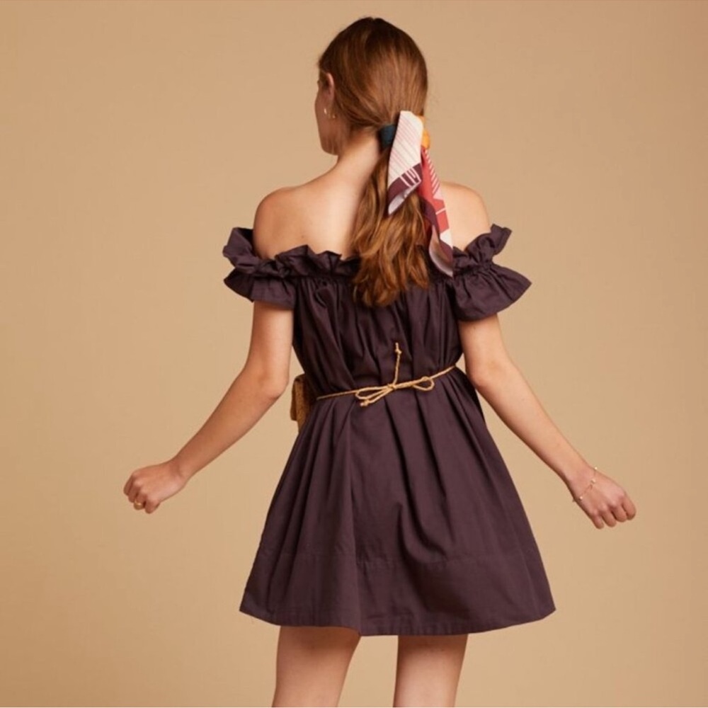 Free People Sophie Twill Night Bloom Mini Dress - Picture 5 of 5